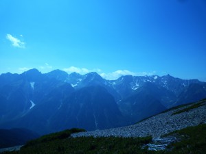 穂高連峰