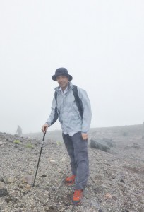 乗鞍岳登山途中