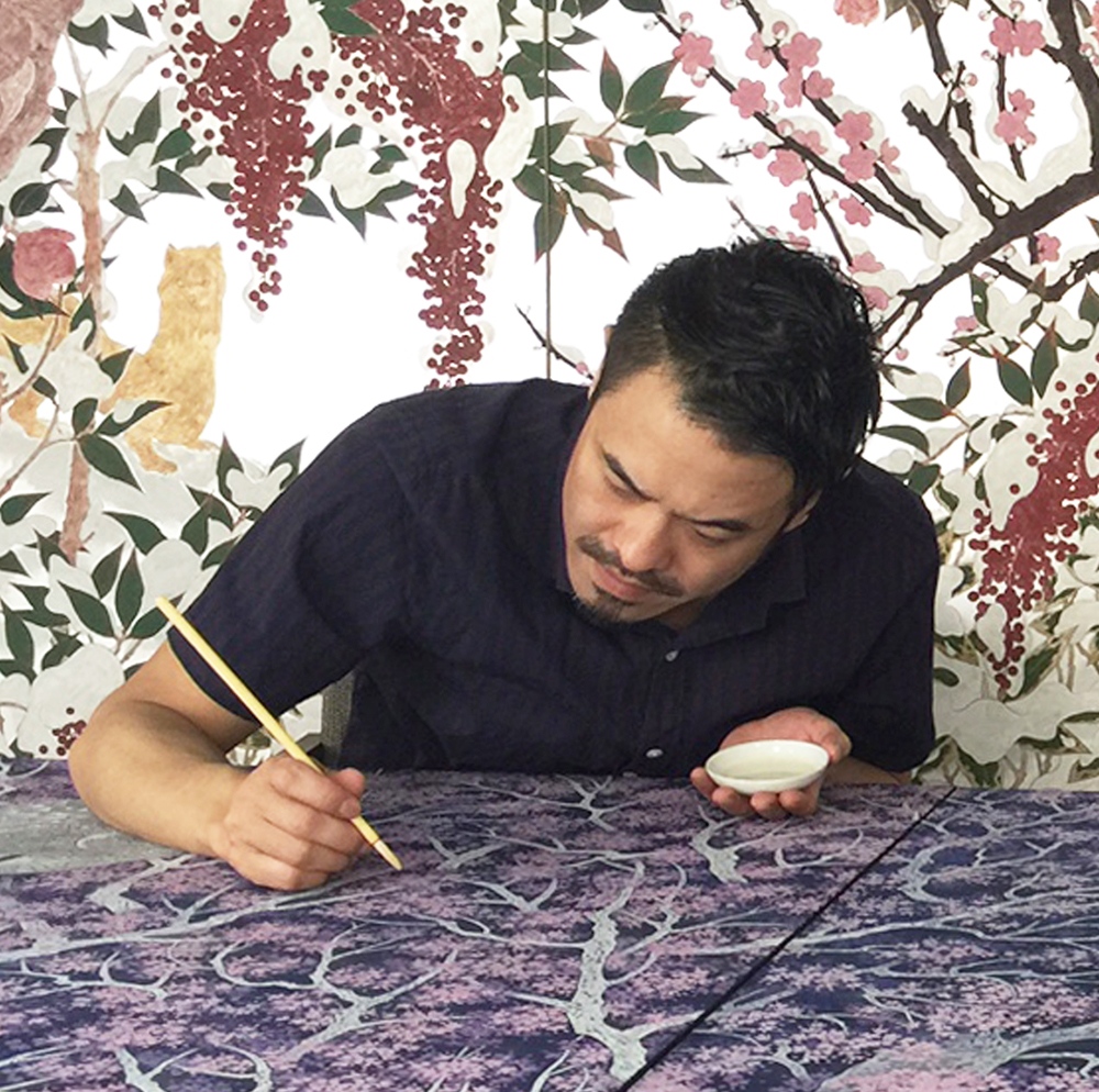 現代の花鳥画に挑む〝令和の絵師〟 | 株式会社コンパス・ポイント